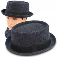 Czapki męskie - Kapelusz męski zimowy wełniany Pako Jeans ponadczasowa elegancja - miniaturka - grafika 1