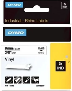 Dymo oryginalny taśma do drukarek etykiet, , 18443, S0718580, czarny druk/bi - Taśmy do drukarek barwiące - miniaturka - grafika 4