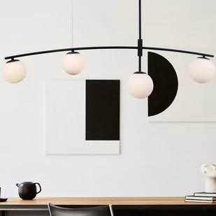 Italux Czarna Lampa Wisząca Senai G9 4-punktowa PND-31322-4A-SB - Lampy sufitowe - miniaturka - grafika 1