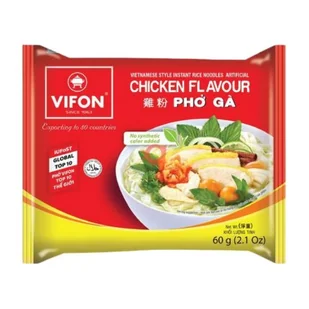 Vifon Rice Noodle Chicken Pho Ga 60g - Szybkie dania obiadowe - miniaturka - grafika 1