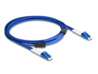 Kable światłowodowe - DeLOCK 87921 kabel InfiniBand / światłowodowy 3 m LC Niebieski - miniaturka - grafika 1