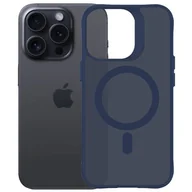 Etui i futerały do telefonów - Etui 3MK Smoke Guardx MagCase do Apple iPhone 16 Pro Max Niebieski - miniaturka - grafika 1