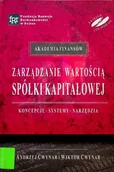 Finanse, księgowość, bankowość - Zarządzanie wartością spółki kapitałowej - miniaturka - grafika 1