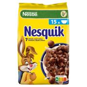 Płatki śniadaniowe i musli - Nestlé Nesquik Zbożowe kuleczki o smaku czekoladowym 450 g - miniaturka - grafika 1