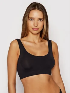 Hanro Biustonosz top Touch Feeling 1810 Czarny - Biustonosze - miniaturka - grafika 1