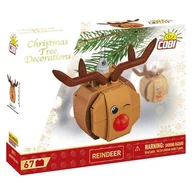Klocki - Klocki plastikowe COBI Christmas Tree Decorations Reindeer COBI-20014 - miniaturka - grafika 1