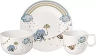 Zestawy naczyń dla dzieci - Naczynia dziecięce Walk like an Elephant 3 el. - miniaturka - grafika 1