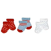 Skarpetki dla dzieci - Baby Charms 3 para skarpet niemowlęcych Baby na szczęście (sort.), One Size SPKNG10478 - miniaturka - grafika 1
