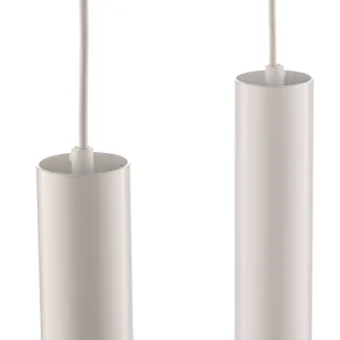 Lampa wisząca Rondo biała/złota, 3-punktowa długa - Lampy sufitowe - miniaturka - grafika 5