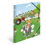 Teczki i skoroszyty - Teczka A3 z gumkami, Farma - miniaturka - grafika 1