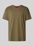 Koszulki męskie - T-shirt z nadrukiem z logo model ‘Laze’ - miniaturka - grafika 1
