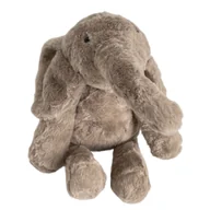 Maskotki i pluszaki - Maskotka Pluszowa Pluszak Słonik Włochaty Szary 50cm - miniaturka - grafika 1
