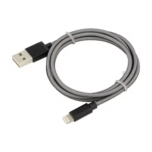 Ansmann Kabel nylon USB Apple Lightning 100cm 4013674080601 - Akcesoria do tabletów i e-booków - miniaturka - grafika 1