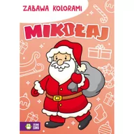 Książki edukacyjne - Zabawa Kolorami. Mikołaj - miniaturka - grafika 1