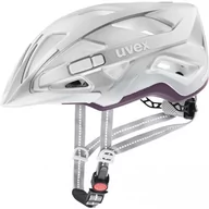 Kaski rowerowe - UVEX City Active Kask rowerowy, srebrny 52-57cm 2022 Kaski miejskie i trekkingowe S4104280915 - miniaturka - grafika 1