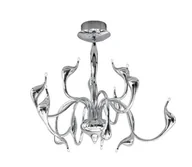 Lampy sufitowe - Azzardo Lampa wisząca SNAKE chrome MD6230-12-CH | AZ0044) - miniaturka - grafika 1