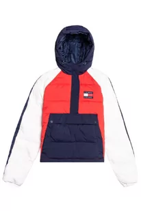 Kurtka damska Tommy Jeans Colorblock Popover zimowa-XS - Kurtki damskie - miniaturka - grafika 1