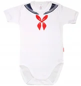 Body dla niemowląt - BODY KR NAPIS nadruk Marynarskie r 80 KLEKLE - miniaturka - grafika 1