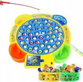 Zabawki zręcznościowe - Pan i Pani Gadżet Łowienie Rybek Gra Zręcznościowa Gra Rodzinna Rybki Haczyk Zabawa - miniaturka - grafika 1