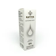 Suplementy naturalne - Sativa Poland, Olejek CBD, 5% 500mg CBD, 10ml - miniaturka - grafika 1