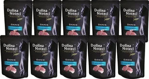Dolina Noteci Junior Premium z jagnięciną 10x85g - Mokra karma dla kotów - miniaturka - grafika 1