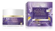 Kremy do twarzy - Eveline Cosmetics Gold&Retinol 70+ przeciwzmarszczkowy krem odbudowujący  50ml - miniaturka - grafika 1