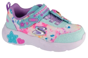 Skechers Snuggle Sneaks - Skech Squad 302214N-MTMT, dla dziewczynki, buty sneakers, Miętowy - Moda i Uroda OUTLET - miniaturka - grafika 1