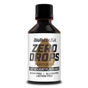 Witaminy i minerały dla sportowców - Biotech USA Zero Drops 50ml AROMAT SMAKOWY - miniaturka - grafika 1