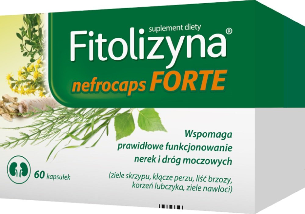 Fitolizyna Nefrocaps Forte, kapsułki, 60 szt.