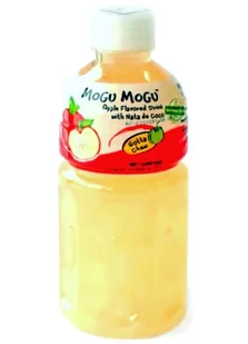 Sappe Mogu Mogu Jabłko z dodatkiem Nata de Coco 320ml  Sappe - Zdrowa żywność - miniaturka - grafika 1