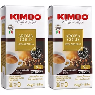 2x Kawa mielona KIMBO Aroma Gold 250 g - Kawa - miniaturka - grafika 1