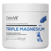 Witaminy i minerały - OstroVit Potrójny kompleks magnezu 100 g - miniaturka - grafika 1