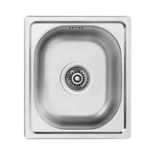 Zlewozmywaki - Kuchinox Zlewozmywak jednokomorowy MIKA SQB 010T - miniaturka - grafika 1
