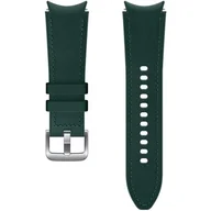 Akcesoria do smartwatchy - Samsung Pasek wymienny Galaxy Watch4 Classic 42mm hybridní kožený 20 mm S/M) ET-SHR88SGEGEU) Zielony - miniaturka - grafika 1