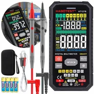 Multimetry - CYFROWY MULTIMETR UNIWERSALNY TRUE RMS NCV TERMOPARA PRZEWODY ETUI BATERIE - miniaturka - grafika 1