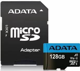 ADATA microSDXC Premier 128GB (AUSDX128GUICL10A1-RA1) - Karty pamięci - miniaturka - grafika 1