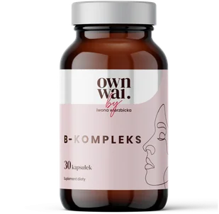OWNWAI B-KOMPLEKS 30 KAPSUŁEK - Witaminy i minerały - miniaturka - grafika 1
