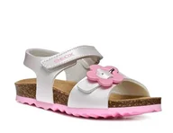 Buty dla dziewczynek - Geox B Chalki dziewczęce sandały, dziewczęce sandały, biała, 22 EU - miniaturka - grafika 1