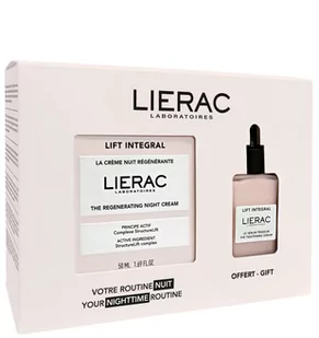 Lierac Lift Integral - Zestaw (Regenerujący krem na noc 50ml + Mini serum 15ml) - Zestawy kosmetyków damskich - miniaturka - grafika 1