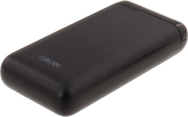 Powerbank Grixx Grixx Powerbank 20000mAh Power Delivery with USB-C Port Black