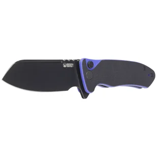 Nóż składany Kubey Knife Creon Black/Blue G10, Blackwashed AUS-10 (KU336D) - Noże - miniaturka - grafika 2