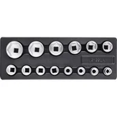 Skrzynki i torby narzędziowe - Toya Wkład do szuflady YT-55457 14 elementów) - miniaturka - grafika 1