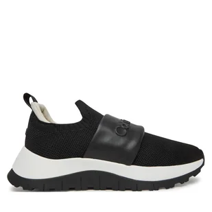 Sneakersy Calvin Klein Runner Slip On - He Nappa HW0HW02415 Czarny - Sneakersy damskie - miniaturka - grafika 1