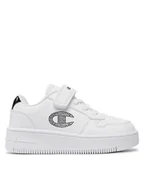 Buty dla dziewczynek - Champion Sneakersy Rebound Platform Glitter G Ps Low Cut Shoe S32830-CHA-WW009 Biały - miniaturka - grafika 1