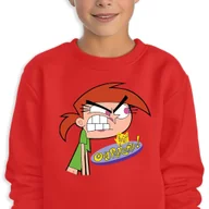 Bluzy dla dziewczynek - Bluza Dziecięca Czerwona Vicky Wróżkowie Chrzestni Wzory -164 Cm (14-15) - miniaturka - grafika 1