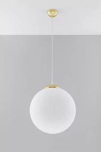 Sollux Lighting Lampa wisząca UGO 40 złota - Lampy sufitowe - miniaturka - grafika 1
