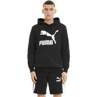 Bluzy sportowe damskie - Bluza z kapturem Puma Classics Logo, Mężczyźni - miniaturka - grafika 1