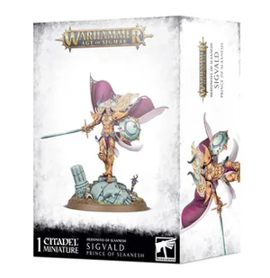 Hedonites: Sigvald Prince Of Slaanesh (99120201103) GamesWorkshop 83-84 - Gry bitewne - miniaturka - grafika 1