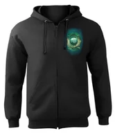 Bluzy męskie - bluza NIGHTWISH - DECADES, rozpinana z kapturem-S - miniaturka - grafika 1