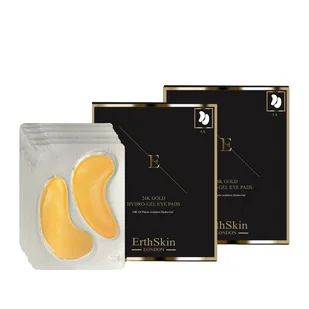 ErthSkin London Duet złotych płatków pod oczy z kolagenem Płatki pod oczy 30 g Damski - Kosmetyki pod oczy - miniaturka - grafika 1